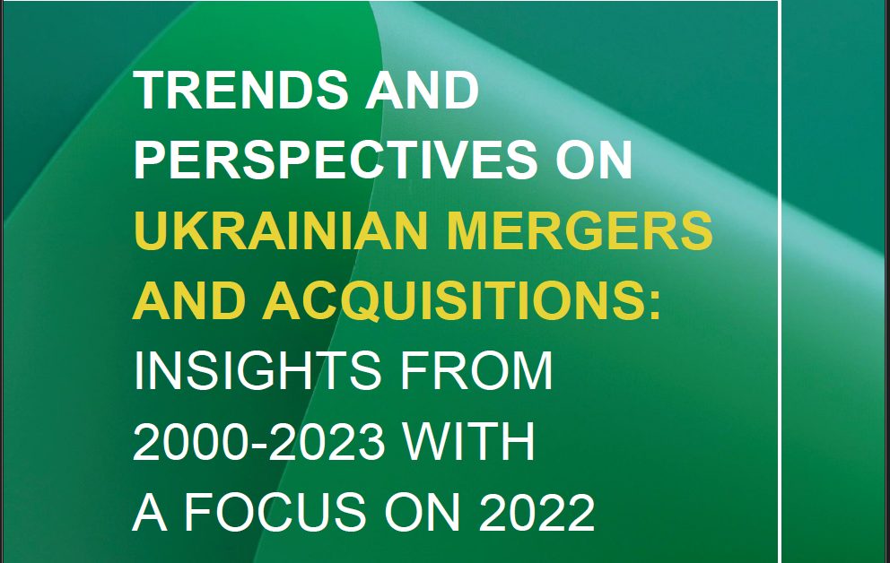 TRENDS AND PERSPECTIVES ON UKRAINIAN MERGERS AND ACQUISITIONS: INSIGHTS FROM 2000-2023 WITH A FOCUS ON 2022